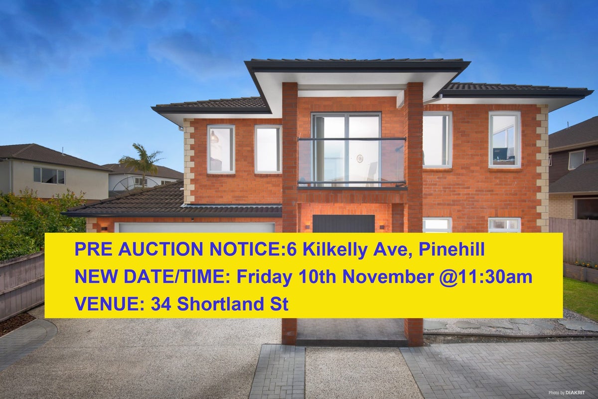 6 Kilkelly Avenue, Pinehill, Auckland - Carousel 1