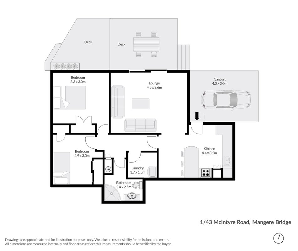 1/43 Mcintyre Road, Mangere Bridge, Auckland - Carousel 17
