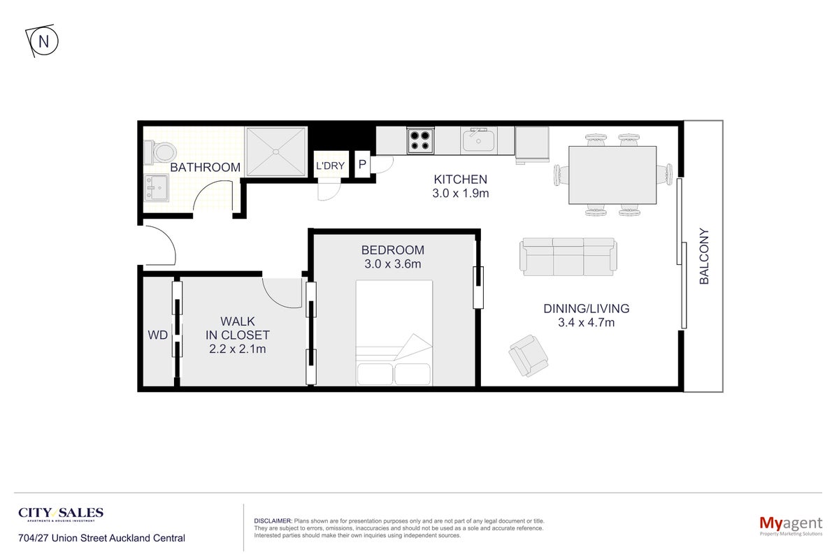 704/27 Union Street, Auckland Central, Auckland - Carousel 13