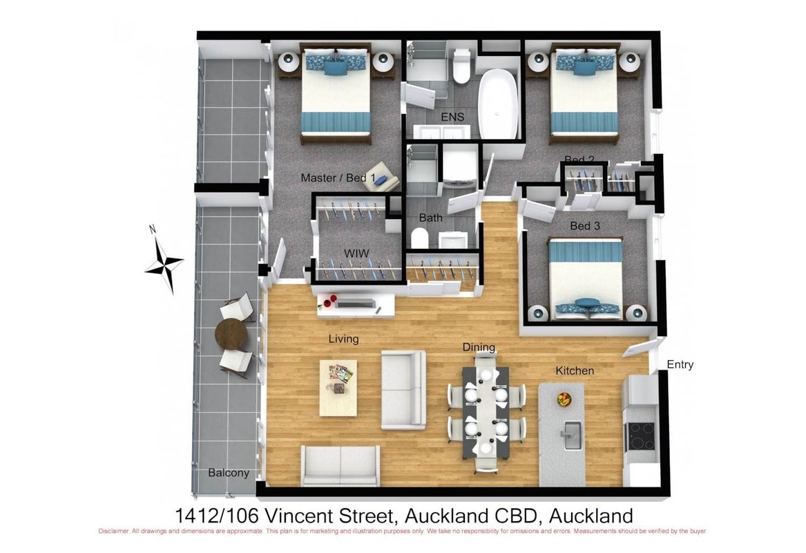 1412/106 Vincent Street, Auckland Central, Auckland - Carousel 15