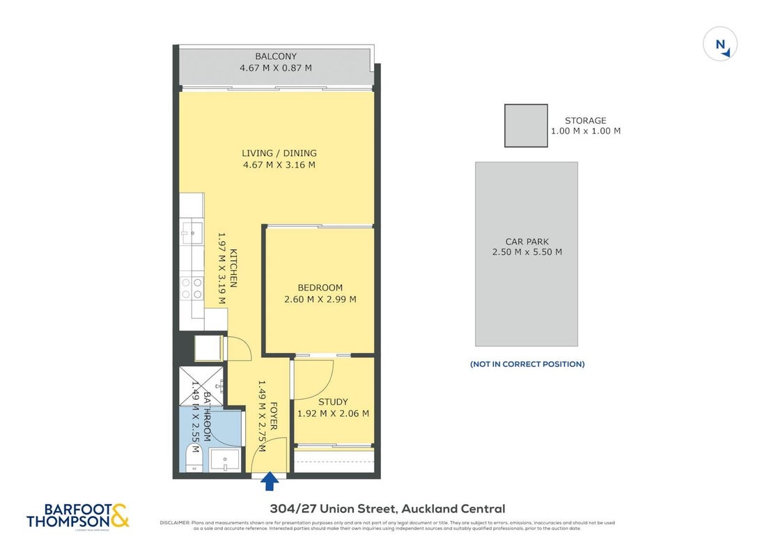 304/27 Union Street, Auckland Central, Auckland - Carousel 13