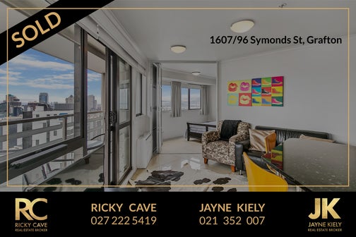 1607/96 Symonds Street, Grafton, Auckland